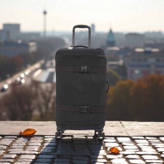 Kipling Βαλίτσα μεσαία 66m Spontaneous M Black Noir