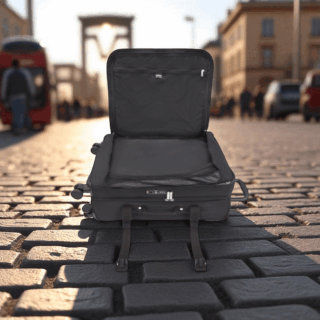 Kipling Βαλίτσα μεσαία 66m Spontaneous M Black Noir