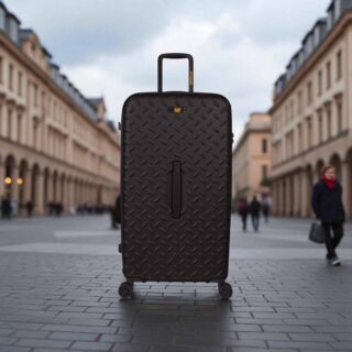 Caterpillar Βαλίτσες Σετ Σκληρές Μαύρο Large & XL 84900-01