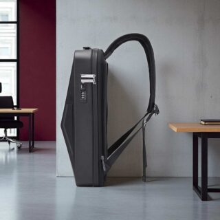 Bange 2956 Σακίδιο Πλάτης Expandable Hardshell Μαύρο 15.6”