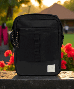 Caterpillar Fincha Τσαντάκι Ώμου 84893-01 Μαύρο