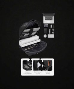 Bange 7238 Σακίδιο Πλάτης Μαύρο 24L για Laptop 15.6”