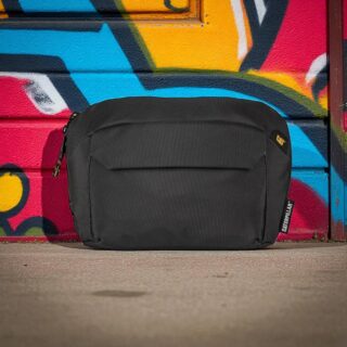 Caterpillar Crossbody Τσαντάκι Χιαστί Γκρι 84703-106