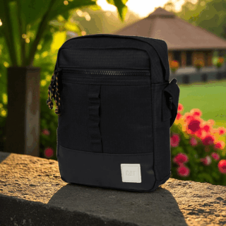 Caterpillar Fincha Τσαντάκι Ώμου 84893-01 Μαύρο