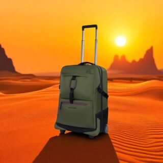 Piquadro Βαλίτσα καμπίνας 55cm Corner 2.0 Green