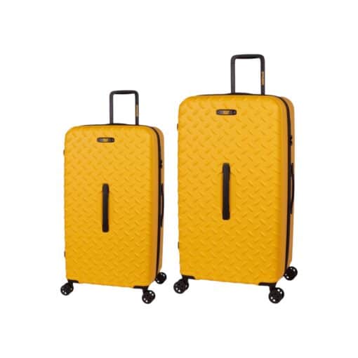 Caterpillar Βαλίτσες Σετ Σκληρές Κίτρινο Large & XL 84900-42