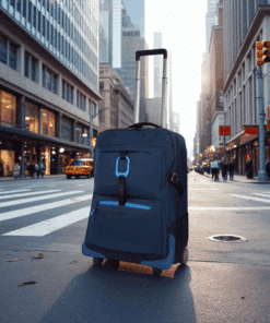 Piquadro Βαλίτσα καμπίνας 55cm Corner 2.0 Blue