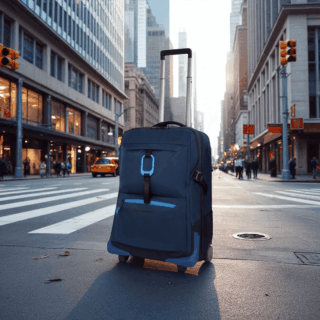 Piquadro Βαλίτσα καμπίνας 55cm Corner 2.0 Blue