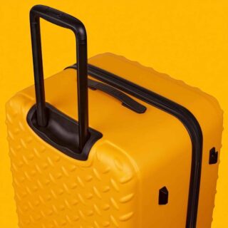 Caterpillar Βαλίτσες Σετ Σκληρές Κίτρινο Large & XL 84900-42