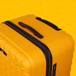 Caterpillar Βαλίτσες Σετ Σκληρές Κίτρινο Large & XL 84900-42