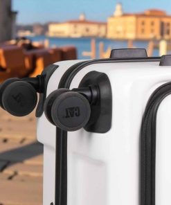 Caterpillar Σετ Βαλίτσες Σκληρές Λευκό Καμπίνας & Μεσαία 84873-1009