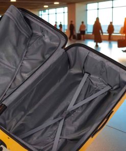 Caterpillar Βαλίτσες Σετ Σκληρές Κίτρινο Large & XL 84900-42