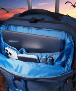 Piquadro Βαλίτσα καμπίνας 55cm Corner 2.0 Blue