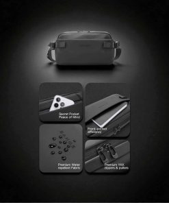 Bange 7837 Τσαντάκι Μέσης Μαύρο