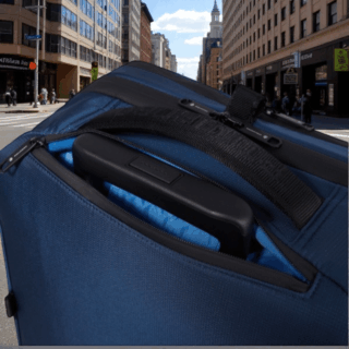 Piquadro Βαλίτσα καμπίνας 55cm Corner 2.0 Blue