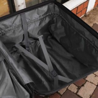 Caterpillar Σετ Βαλίτσες Σκληρές Λευκό Μεσαία & Μεγάλη 84873-1009