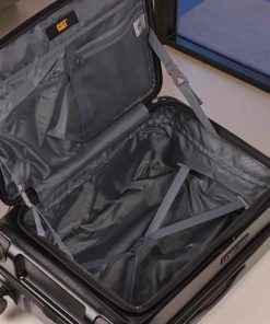 Caterpillar Σετ Βαλίτσες Σκληρές Μαύρο Καμπίνας & Μεσαία 84873-01