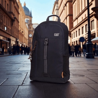 Caterpillar Benali Backpack 23L Μαύρο 84878-483