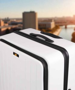 Caterpillar Σετ Βαλίτσες Ταξιδιού Σκληρές Λευκό 3 Τεμαχίων 84873-1009