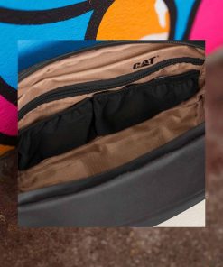 Caterpillar Crossbody Τσαντάκι Χιαστί Γκρι 84703-106