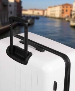 Caterpillar Σετ Βαλίτσες Σκληρές Λευκό Καμπίνας & Μεσαία 84873-1009