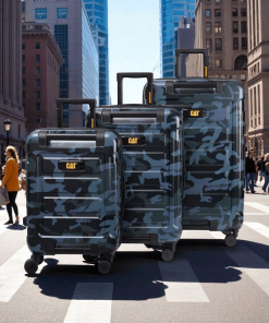 Caterpillar Σετ Βαλίτσες Σκληρές Τριάδα Παραλλαγή 83795-657