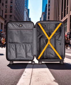 Caterpillar Σετ Βαλίτσες Σκληρές Τριάδα Παραλλαγή 83795-657