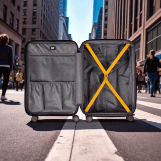 Caterpillar Σετ Βαλίτσες Σκληρές Τριάδα Παραλλαγή 83795-657