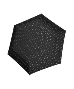 Knirps US.050 Ομπρέλα Ultra Slim Χειροκίνητη Μαύρη 115g