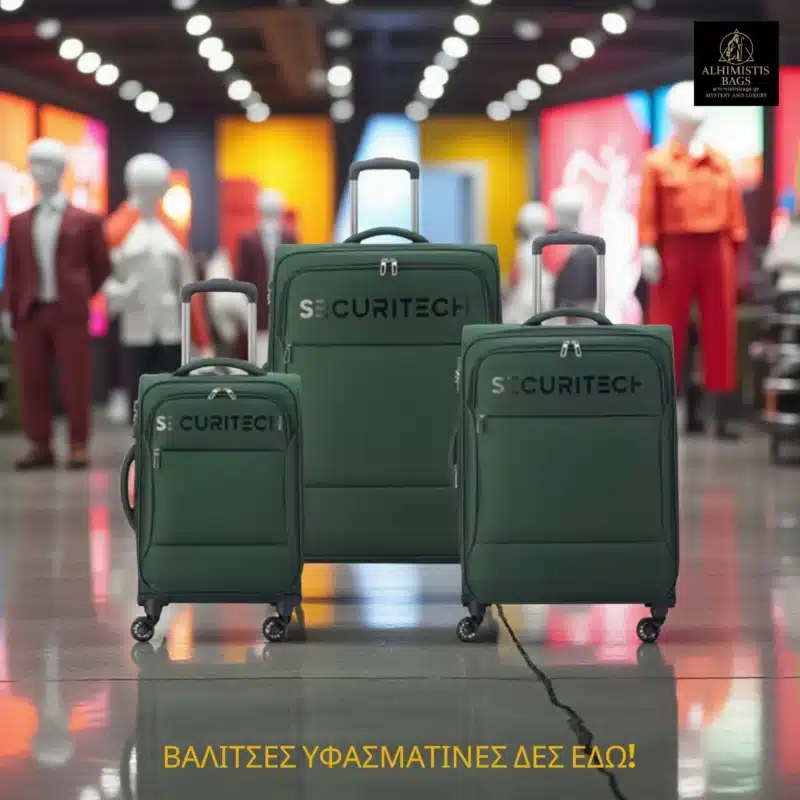 Υφασμάτινες βαλίτσες ταξιδιού alhimistisbags – premium ελαφριές και ανθεκτικές