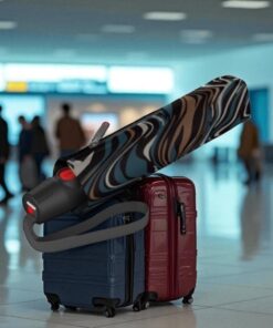 Knirps T.200 Tiger Blue Αυτόματη Ομπρέλα