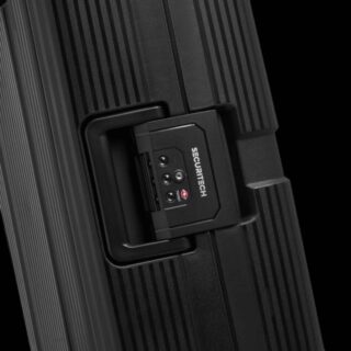 Securitech by Delsey Βαλίτσα Καμπίνας 55 cm Stone Black