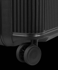 Securitech by Delsey Βαλίτσα Μεσαία 66.5 cm Stone Black