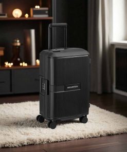 Securitech by Delsey Βαλίτσα Μεσαία 66.5 cm Stone Black