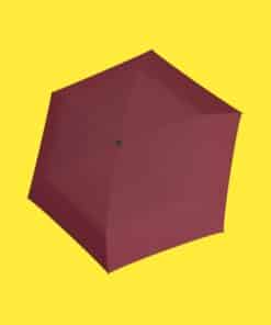 Knirps US.050 Ομπρέλα Ultra Slim Χειροκίνητη Μπορντό