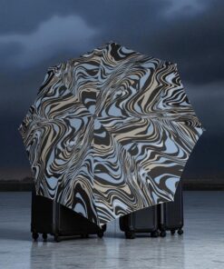 Knirps T.200 Tiger Sky Σιέλ Αυτόματη Ομπρέλα