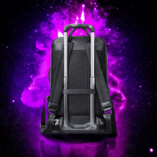 Cardinal Δερμάτινο Επαγγελματικό Σακίδιο Πλάτης 130 Μαύρο