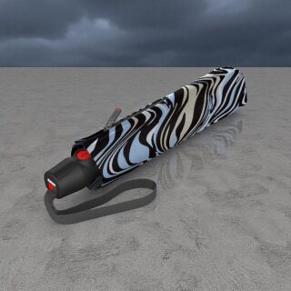 Knirps T.200 Tiger Sky Σιέλ Αυτόματη Ομπρέλα