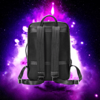 Cardinal Δερμάτινο Επαγγελματικό Σακίδιο Πλάτης 130 Μαύρο