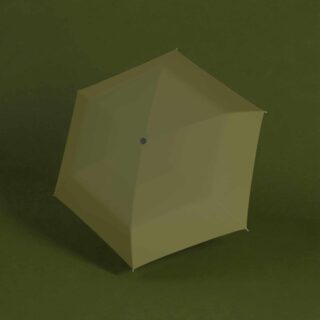 Knirps US.050 Ομπρέλα Ultra Slim Χειροκίνητη Λαδί