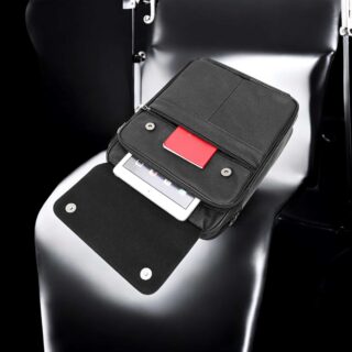 Cardinal Δερμάτινο Ανδρικό Τσαντάκι Ώμου 6172 Μαύρο