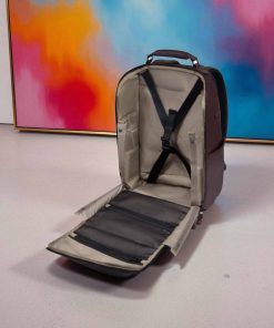 Piquadro Harper Σακίδιο Πλάτης Ταξιδίου 22L Dark Brown