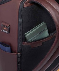 Piquadro Harper Σακίδιο Πλάτης Ταξιδίου 22L Dark Brown