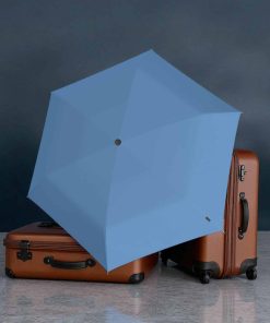 Knirps U.200 Ομπρέλα Duomatic Αυτόματη Blue Black Σιέλ