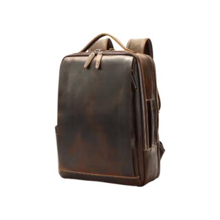 Cardinal Δερμάτινο Σακίδιο Πλάτης 19 L 2326 Coffee