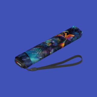 Knirps US.050 Ομπρέλα Ultra Slim Χειροκίνητη Μπλε Σκούρο