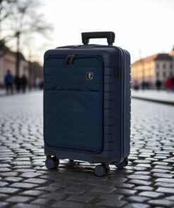 B|Y Ulisse Βαλίτσα Καμπίνας Expandable 55cm Ocean Blue