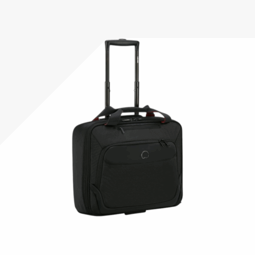 Delsey Parvis Plus Pilot 42cm Μαύρη Βαλίτσα