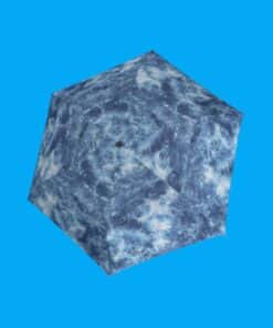 Knirps US.050 Ομπρέλα Ultra Slim Χειροκίνητη Μπλε Paisley