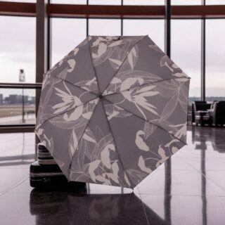 Knirps T.200 Ομπρέλα Duomatic Garden Earth Γκρι